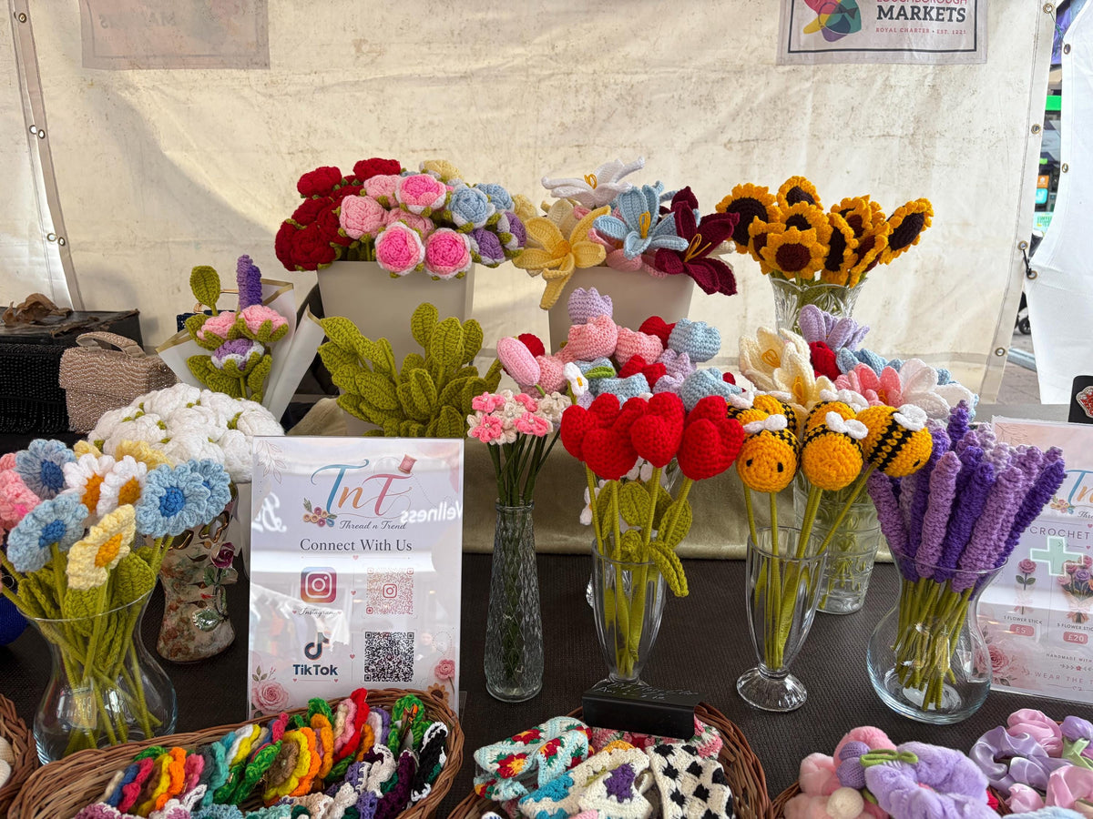 Handmade Crochet Flowers